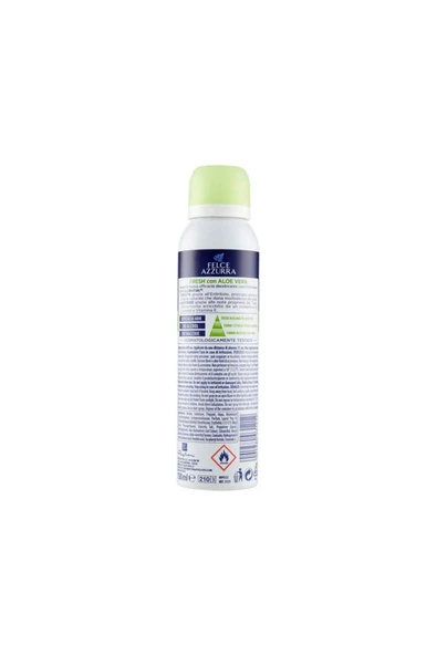Fresh Idra Talc- Aloe Vera Içeren Alkolsüz Italyan Deo Sprey 150 ml - Resim 3