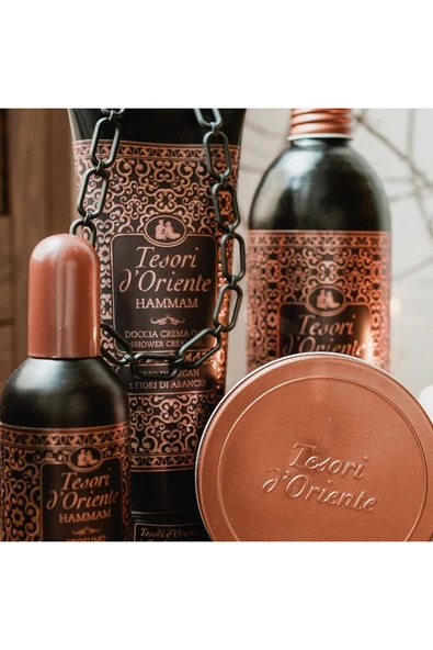 Hammam- Doccia crema aromatica- Argan yağı ve portakal çiçeği aromalı İtalyan Duş Jeli-250 ml - Resim 2