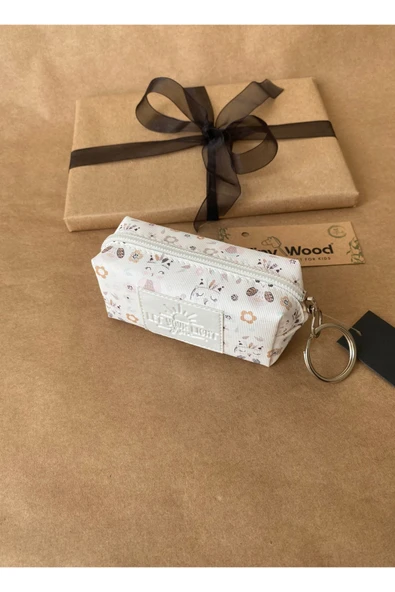 Kadın Hediye Seti – Defter, Anahtarlık ve Çanta Organizer | Desenli Deri Kapaklı Defter - 10