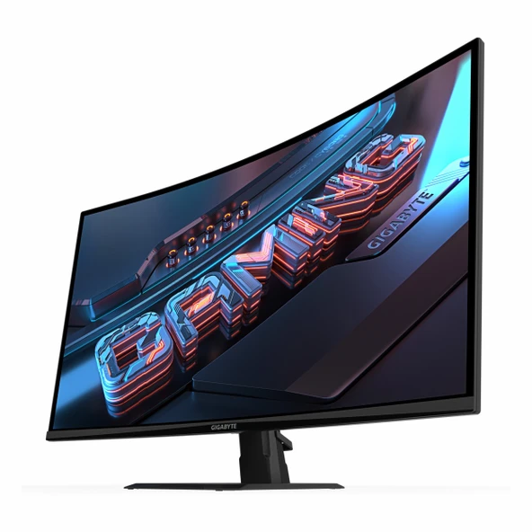 Gigabyte GS32QCA 31.5" 180Hz 1Ms HDMI+DP HDR WQHD FreeSync VA Curved Vesa Monitör - Resim 3