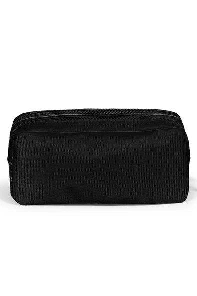 Kids Siyah Iki Bölmeli Kalem Çantası 22196 - 2