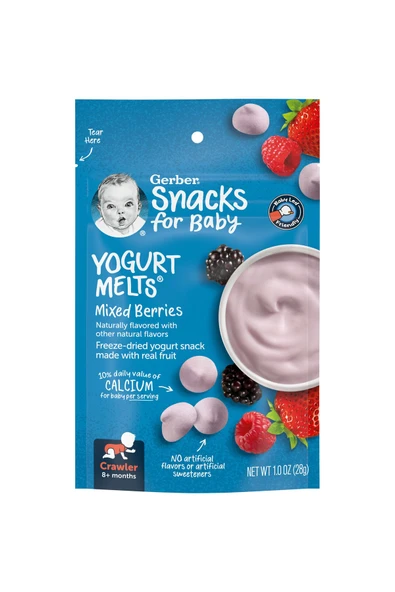 Mixed Berries Yogurt Melts 28 Gr. ürün görseli