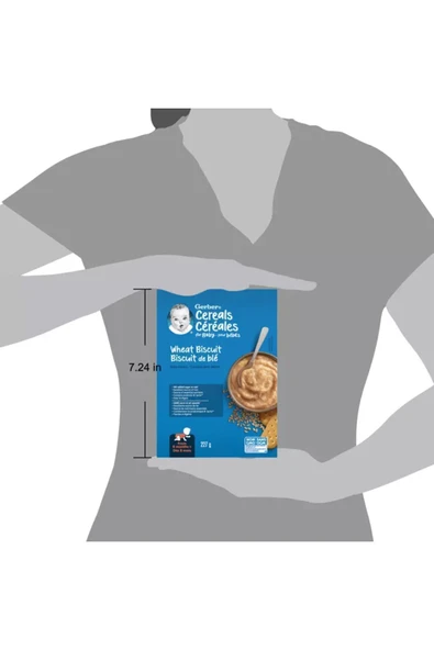 Cereals- Probiotic Wheat Biscuit- Bebe Bisküvili Kaşık Maması 227 Gr- 8. aydan itibaren- 3.aşama - Resim 3