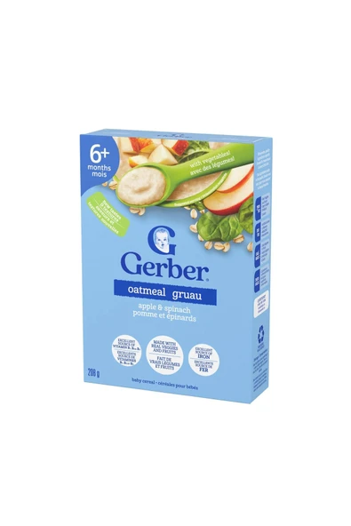 Cereals- YENİ SERİ- Probiotic- Elma ve Ispanaklı Kaşık Maması 208 Gr- 6. aydan itibaren- 2.aşama ürün görseli
