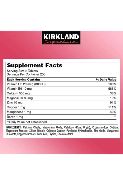 Signature Calcium Citrate - Resim 2
