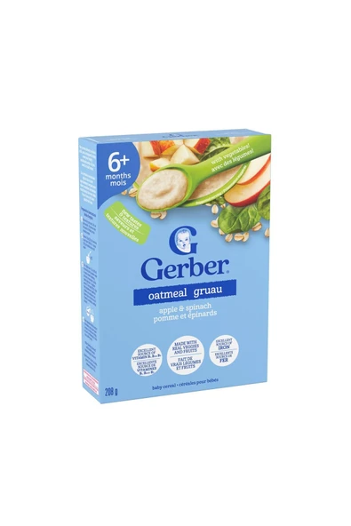 Cereals- YENİ SERİ- Probiotic- Elma ve Ispanaklı Kaşık Maması 208 Gr- 6. aydan itibaren- 2.aşama - Resim 2