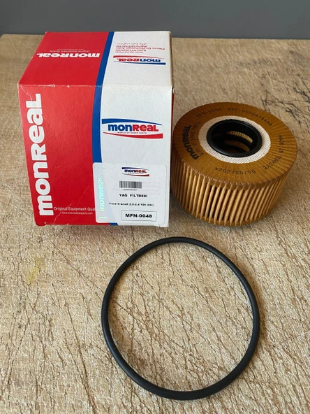 Monreal MFN-0048 Yağ Filtresi Mondeo 2.0TDCI 90HP Transit 2.4TDCI 120HP 125HP 100HP 120HP 130HP