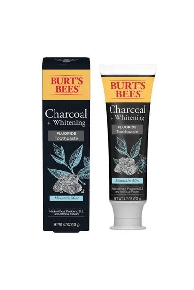 Charcoal White Diş Macunu Exrta Beyazlatma 113 G Flouride Tootpaste Mountain Mint ürün görseli