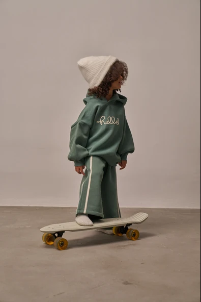 Nefti Hello Nakışlı Alt Üst Takım - Resim 5