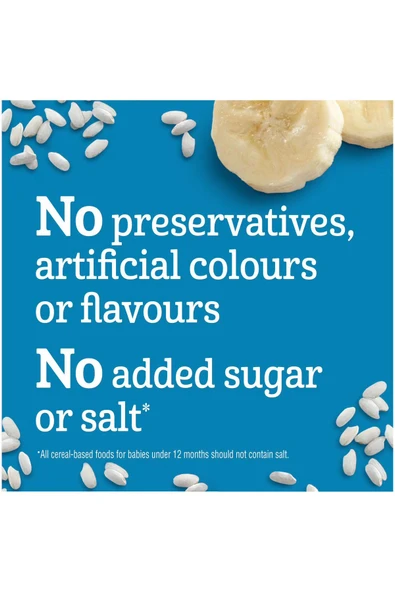 Cereals- Rice Banana- Muzlu ve Pirinçli Kaşık Maması -227 Gr- 6. aydan itibaren- 2.aşama - Resim 3