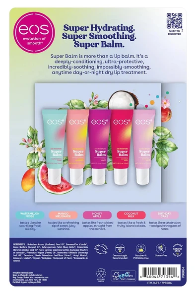 Super Balm Dudak Balsamı Çeşit Paketi 5 Adet - Resim 2