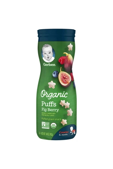 Organic Puffs Fig Berry 42 gr ürün görseli