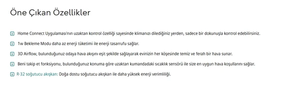 Siemens AS12IXB32N Klima 12.000 Btu/h iç ünite - Resim 5