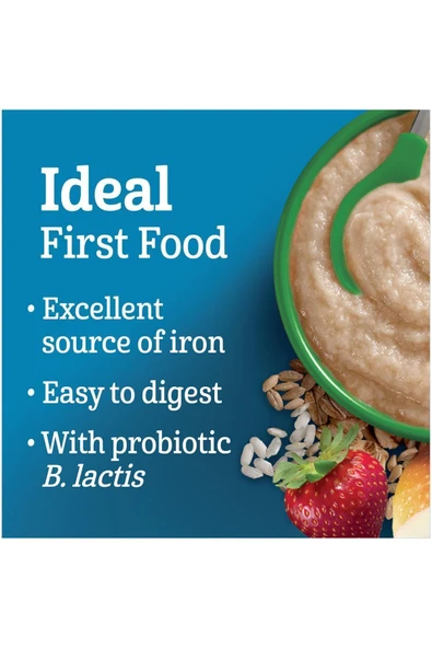 Cereals- Multigrain Oatmeal & Fruit -227 Gr- 6. aydan itibaren- 2.aşama - Resim 3