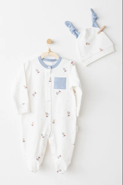 Erkek Bebek Tulum Takım Romper ANW-AC26076 ürün görseli