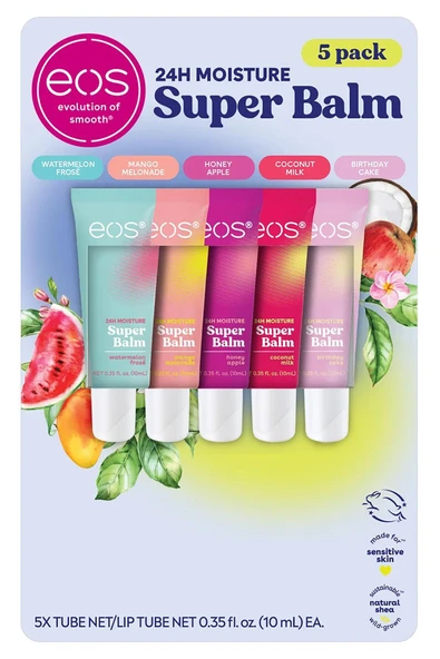 Super Balm Dudak Balsamı Çeşit Paketi 5 Adet ürün görseli