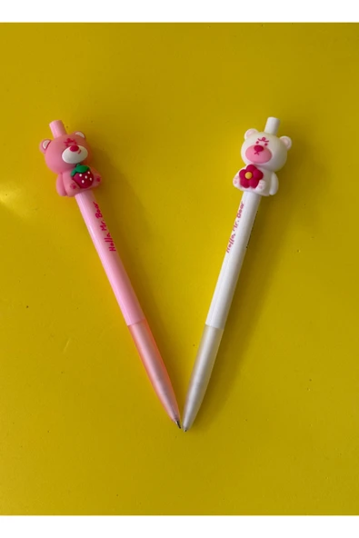 2'li Hayvan Figürlü Versatil Uçlu Kalem Seti | 0.7 Uç | Okul Hediyesi Kalem - 5