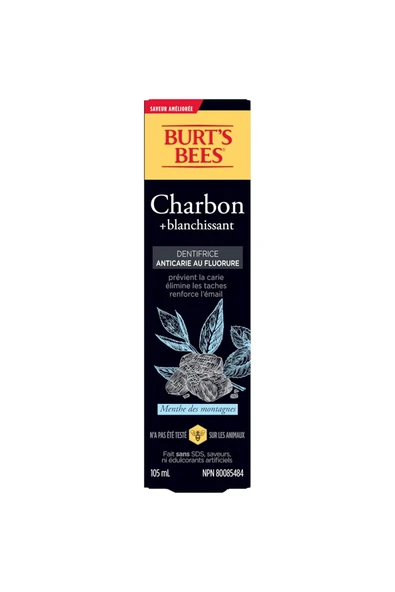 Charcoal Fluoride, Karbon ve Florürlü Diş Macunu, Mountain Mint, 105 ml - Resim 2