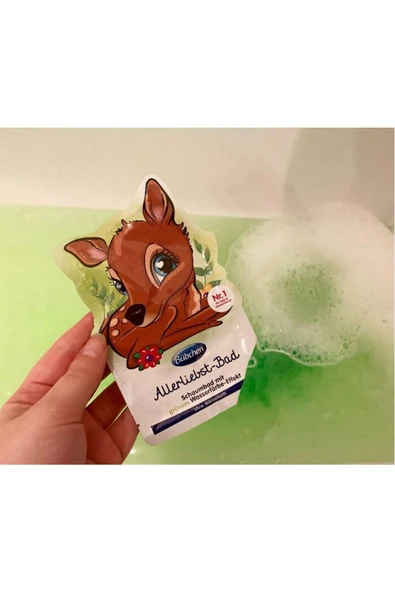 Alman Kalitesi-çocuklar Için Yeşil Renkli Banyo Köpüğü 40 Ml - Resim 3