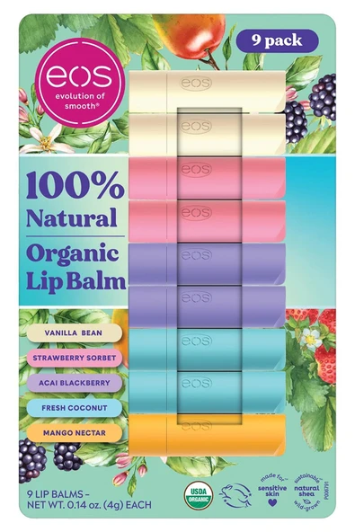 Lip Balm Dudak Balsamı Çeşit Paketi 9 Adet ürün görseli