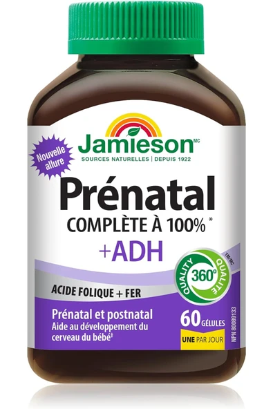 Hamileler Için Prenatal %100 Complete- Dha- Folik Asit- Orijinal Kanada- 60 Kapsul - Resim 2