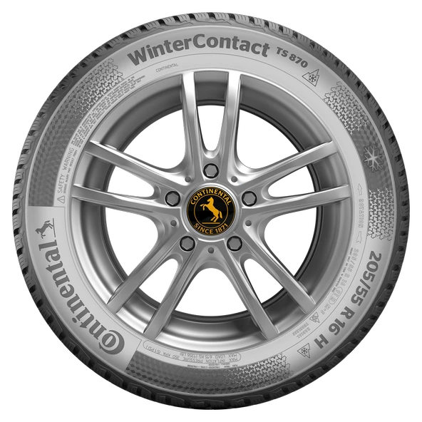 Continental 225/45 R17 94V XL FR WinterContact TS 870 Oto Kış Lastiği Üretim 2023 - Resim 3