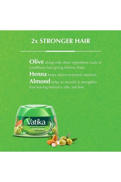 Naturals Besleyici Ve Koruyucu Styling Hair Cream | Kına, Badem Ve Aloe Vera - 140 ml - Resim 3