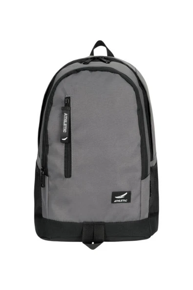 Genç Yetişkin Günlük Okul Sırt Çantası Gri Okul Çantası - 3
