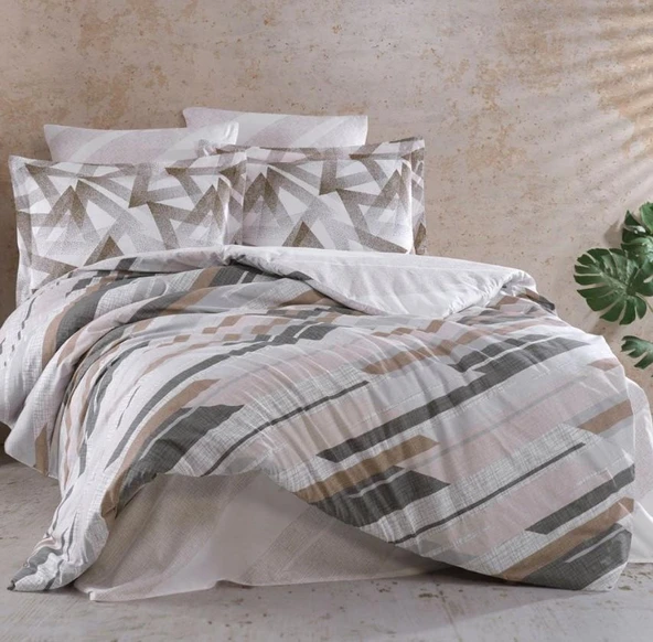 Çift Kişilik Ranforce Nev Takımı Stark Kahve - Resim 2