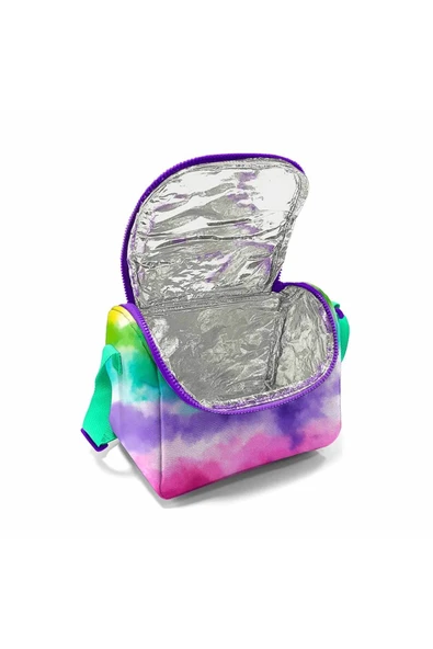 Kids Renkli Batik Desenli Thermo Beslenme Çantası 11739 - 2