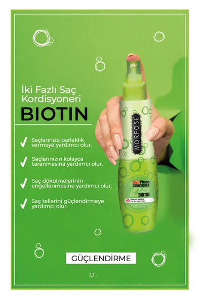 Çift Fazlı Fön Suyu Biotin 240 ml - Resim 2