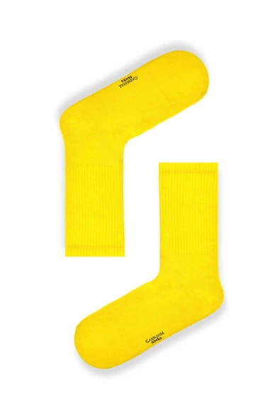 7’li Düz Sade Renkli Spor Çorap Seti | Unisex Günlük ve Spor Kullanım Çorapları - 4