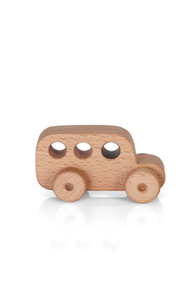 Ahşap Oyuncak Dolmuş ürün görseli 1