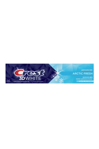 3D White Advanced Arctic Fresh Toothpaste- 3D Gelişmiş Beyazlık Kutup Ferahlığı Diş Macunu- 135 ml ürün görseli