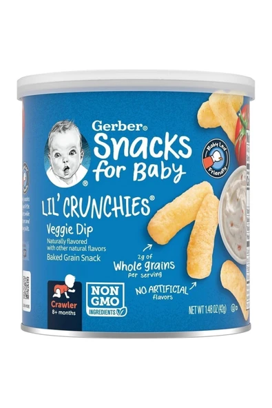 Lil Crunchies Veggie Dip 42 Gr. ürün görseli