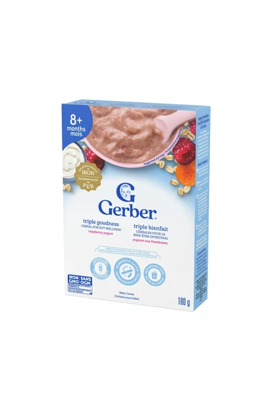 Triple Goodness- Probiotic Frambuazlı Yoğurtlu Kaşık Maması 180 Gr- 8. aydan itibaren- 3.aşama - Resim 4