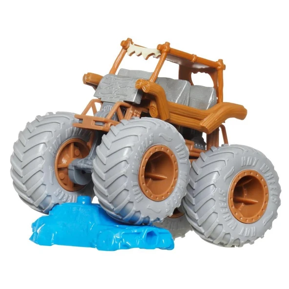 Hot Wheels Monster Trucks 1:64 Arabalar THE FLİNTSTONES FYJ44-JCF07 - 5
