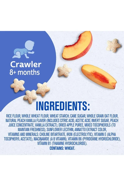 Puffs Peach Atıştırmalık 42 gr. - Resim 6