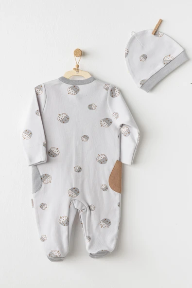 Erkek Bebek Tulum Takım Romper AC26104 - Resim 2