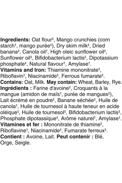 Cereals- Oat Mango&Banana- Mango&MuzYulaflı Kaşık Maması- 227 Gr- 8. aydan itibaren- 3.aşama - Resim 4