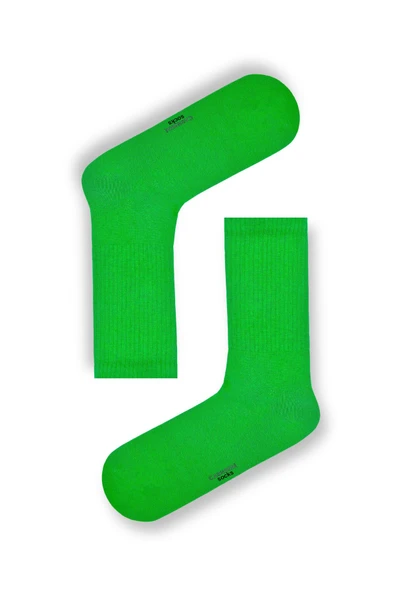 7’li Düz Sade Renkli Spor Çorap Seti | Unisex Günlük ve Spor Kullanım Çorapları - 8