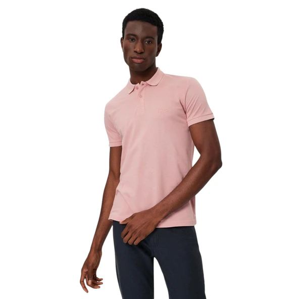 Twıns Erkek Polo Yaka T-shırt - Resim 3