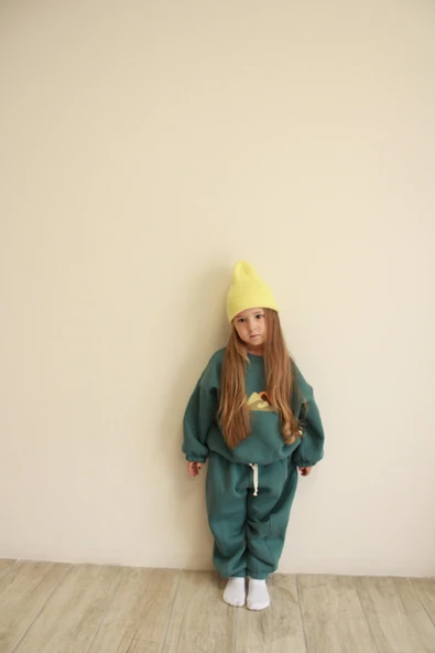 Nefti Dağ Nakışlı Çocuk Alt Üst Takım - Resim 6