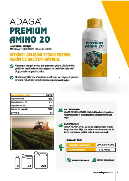 ADAGA Premium Amino 20 - 20 Litre - 2