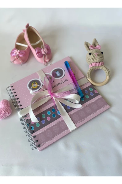 Anne ve Bebek Anı Defteri – Hamilelik Günlüğü & Bebek Ajandası (My First Memories – Pembe) - 3