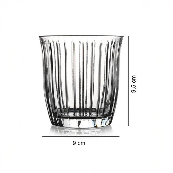 Paşabahçe 520334 Joy 4`lü Meşrubat Bardağı 360 cc - Resim 5