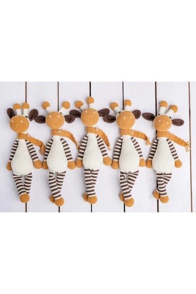 Amigurumi Zürafa Oyuncak / Uyku Arkadaşı