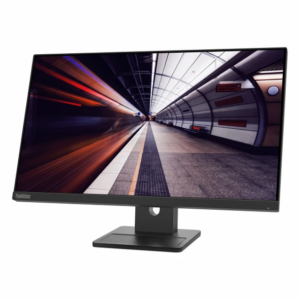 Lenovo ThinkVision E24-30 63EDMAT2TK 23.8" 100Hz 4Ms VGA+HDMI+DP FullHD IPS Pivot Vesa Monitör - Resim 3
