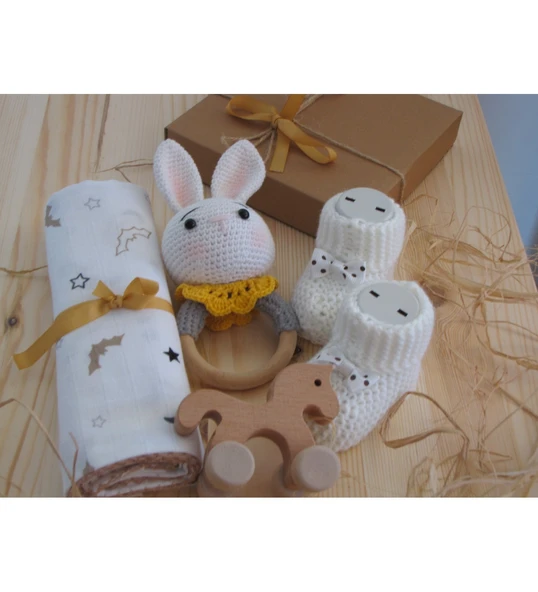 HOŞGELDİN BEBEK, UNİSEX, YENİDOĞAN BEBEK HEDİYE SETİ