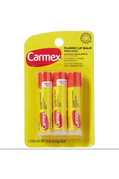 Classic 3’lü Lip Balm 3 X 4.25 G.